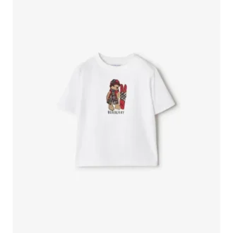 Ski Bear Baumwoll-T-Shirt