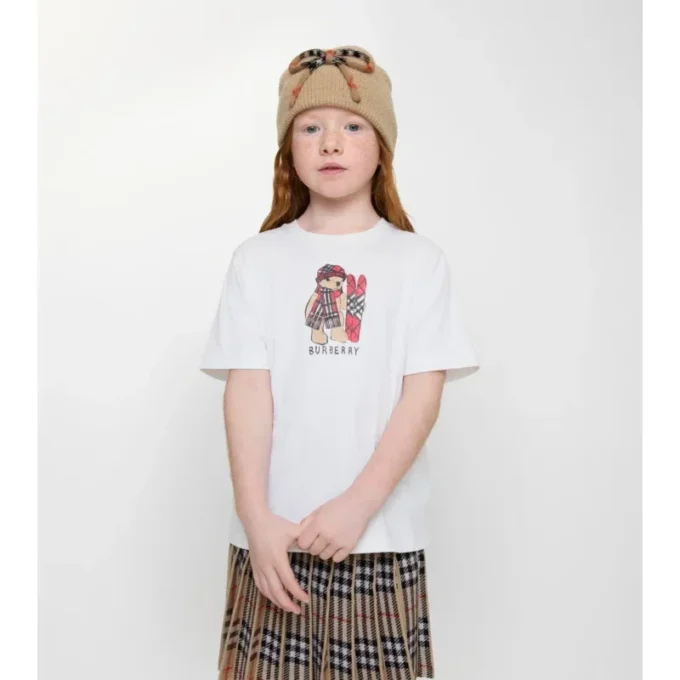 Ski Bear Baumwoll-T-Shirt