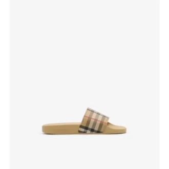 Slides mit Karomuster