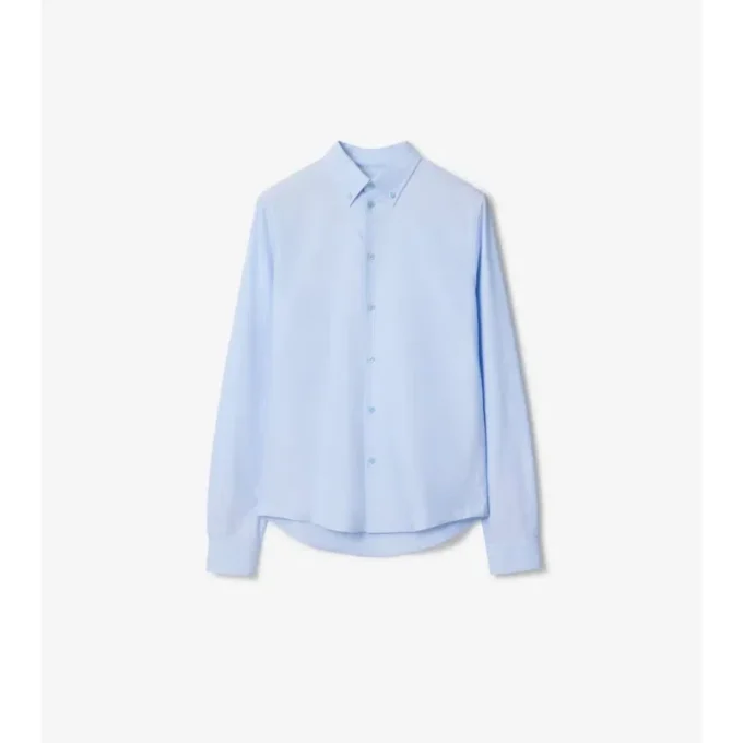 Slim-Fit-Hemd aus Baumwoll-Oxford