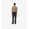 Slim-Fit-Hemd aus Baumwolle mit Karomuster