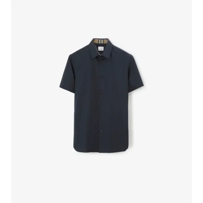 Slim-Fit-Hemd aus Stretch-Baumwolle