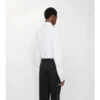 Slim-Fit-Smokinghemd aus Baumwolle