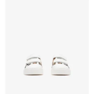 Sneaker aus Baumwoll-Karostoff