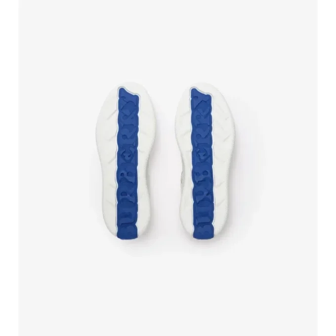 Sneaker aus Leder mit Karomuster