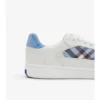 Sneaker aus Leder mit Karomuster