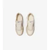 Sneaker aus Leder, Wildleder und Check-Muster