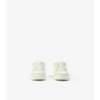 Sneaker aus Leder, Wildleder und Karomuster