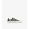 Sneaker aus Nylon-Mischgewebe mit Karomuster