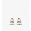 Sneaker mit Karomuster und Leder