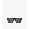 Sonnenbrille mit geprägtem Karomuster
