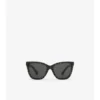 Square-Sonnenbrille mit Karomuster 