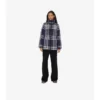 Steppjacke mit Karomuster