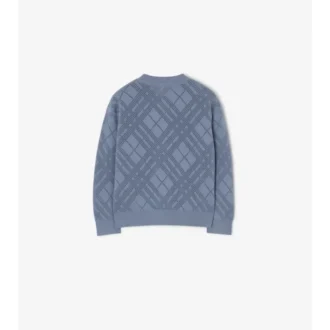 Strickjacke aus Baumwolle mit Pointelle-Muster