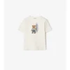 Surfer Bear Baumwoll-T-Shirt
