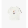 Surfer Bear Baumwoll-T-Shirt