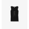 Tanktop aus Baumwollmischung mit Karomuster