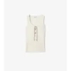 Tanktop aus Baumwollmischung mit Karomuster
