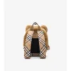 Teddy-Rucksack aus Kunstfell