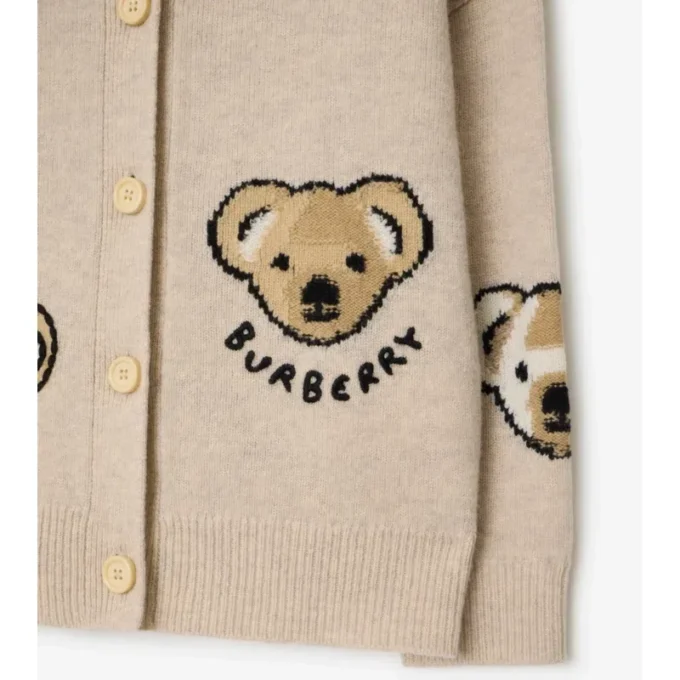 Thomas-Bär-Strickjacke aus Wolle