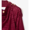 Trench Coat aus Seide mit Karomuster