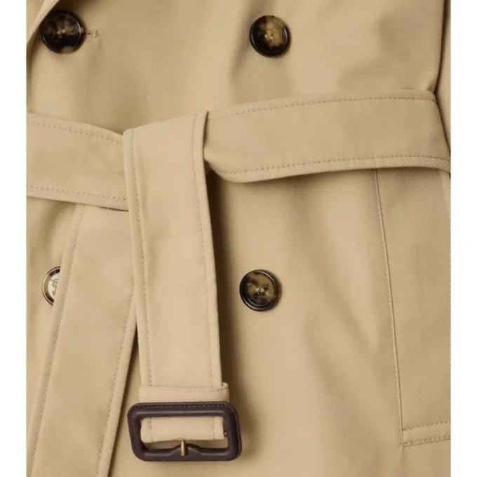 Trenchjacke aus Baumwollmischung