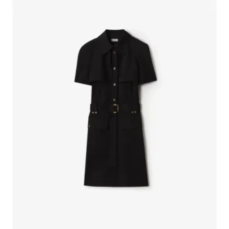 Trenchkleid aus Wolle