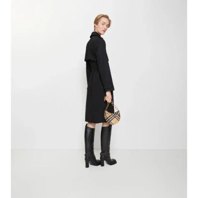 Trenchkleid aus Wolle
