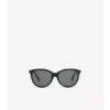 Tubular Check Runde Sonnenbrille 