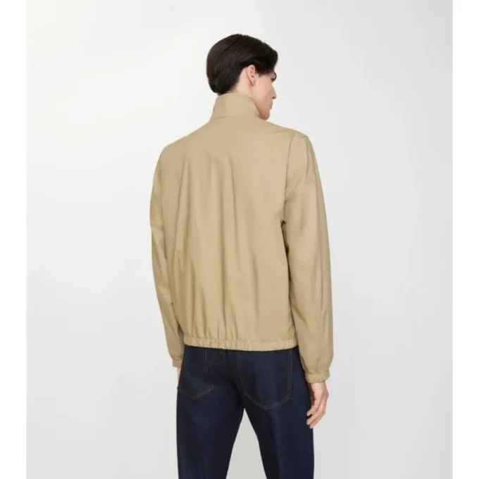 Wendbare Harrington-Jacke aus Baumwolle
