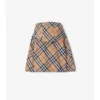 Wendbare Jacke aus Baumwollmischung mit Karomuster