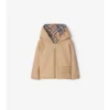 Wendbare Jacke aus Baumwollmischung mit Karomuster