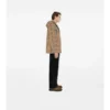Wendbare Kapuzenjacke aus Nylon mit Karomuster