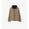 Wendbare Kapuzenjacke mit Karomuster