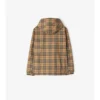 Wendbare Kapuzenjacke mit Karomuster