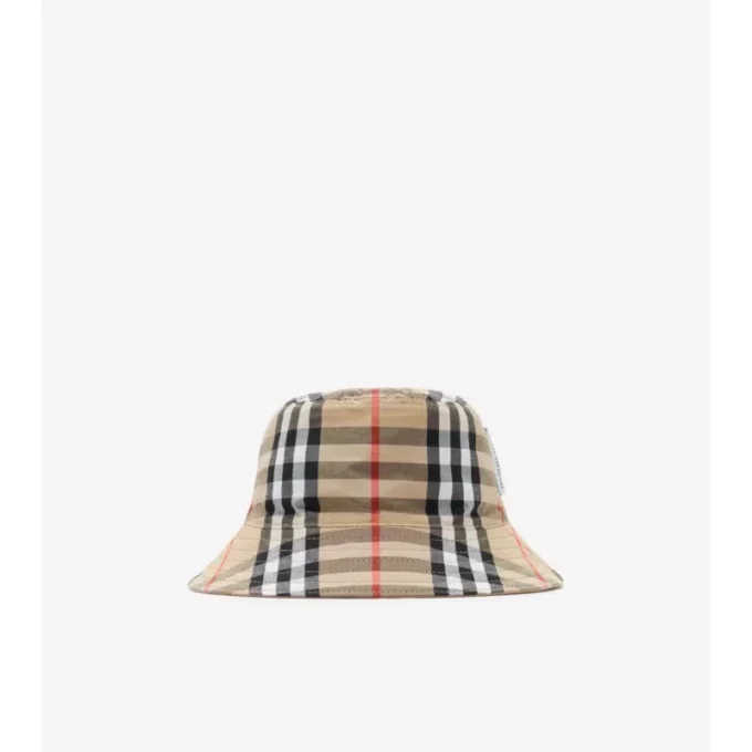 Wendbarer Bucket Hat aus Baumwolle