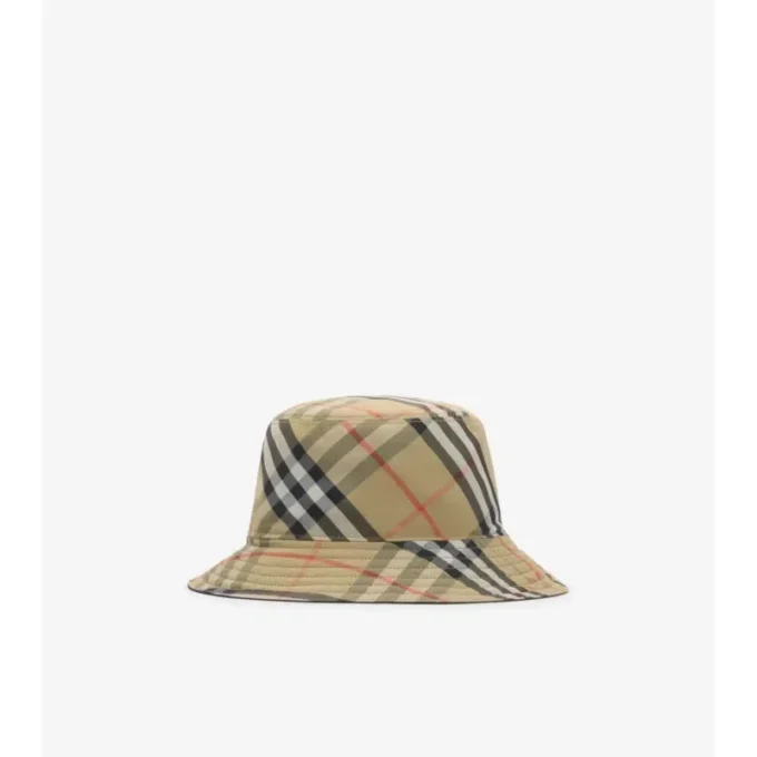 Wendbarer Bucket Hat aus Nylon mit Knight-Stempel