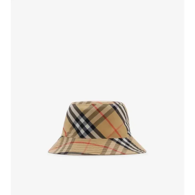 Wendbarer Gabardine-Bucket-Hat