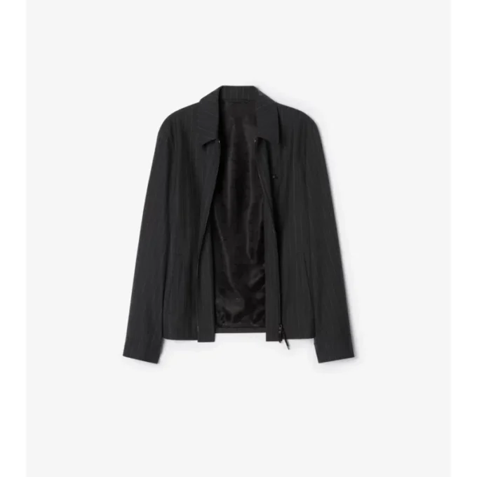Woll-Blomsbury-Trainingsjacke