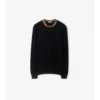 Wollpullover mit Karomuster