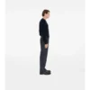 Wollpullover mit Karomuster