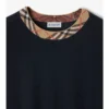 Wollpullover mit Karomuster