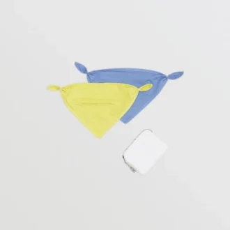 Zweiteiliges Baby-Geschenkset aus Baumwolljersey