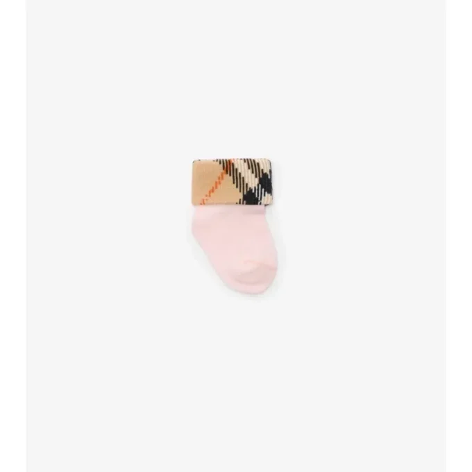 Zweiteiliges Socken-Set aus Baumwollmischung